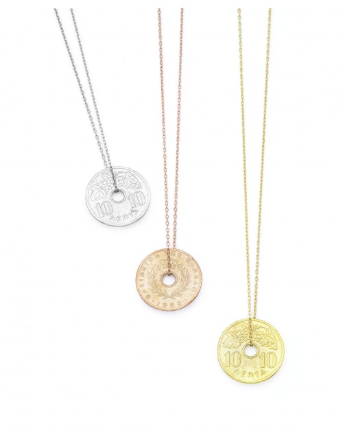 10 Cent coin necklace