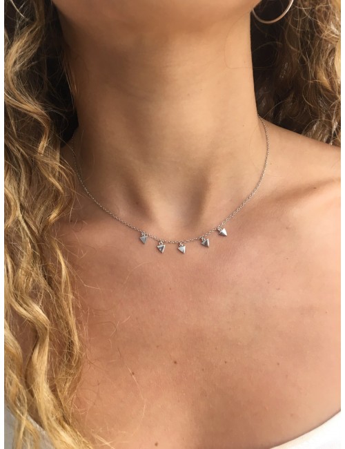 Silver necklace