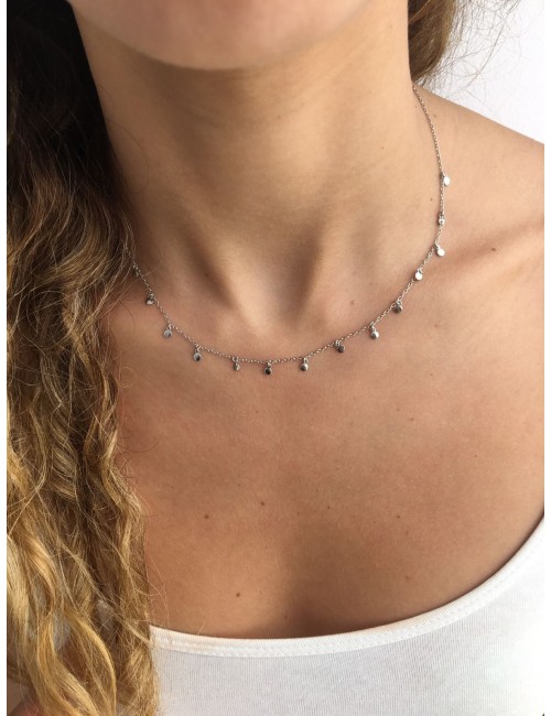 Silver necklace