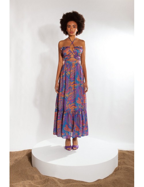 Mallory Isis Paisley Dress