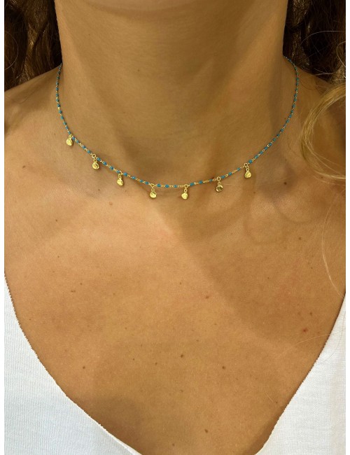 Silver Choker Necklace