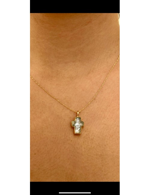 Cross 18k with aqua marine