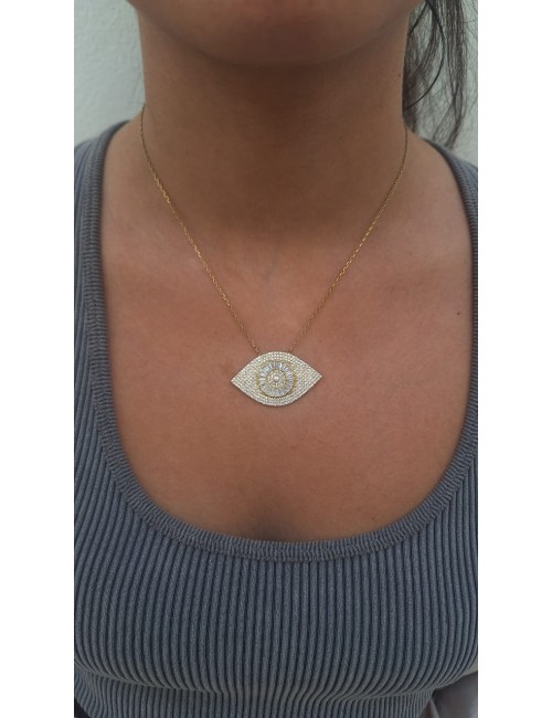 Evil eye necklace