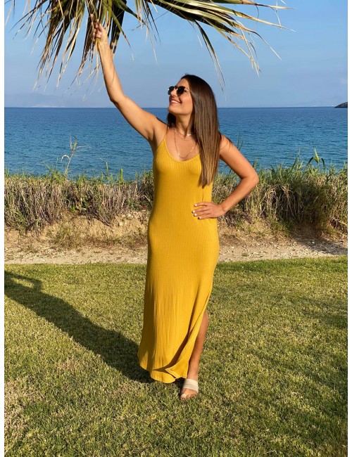 Φόρεμα μακρύ ριπ